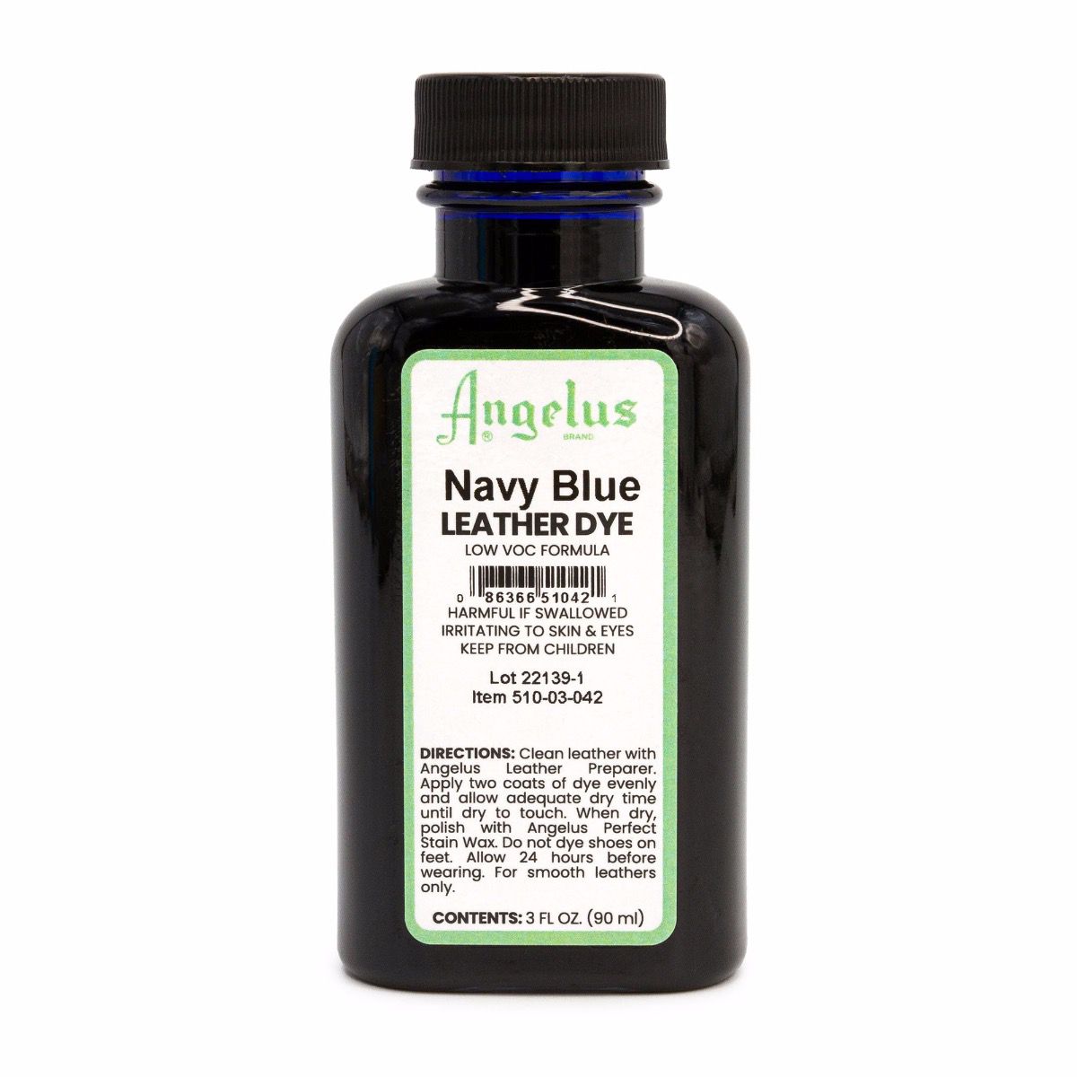 Angelus Navy Blue Low VOC Leather Dye 88ml
