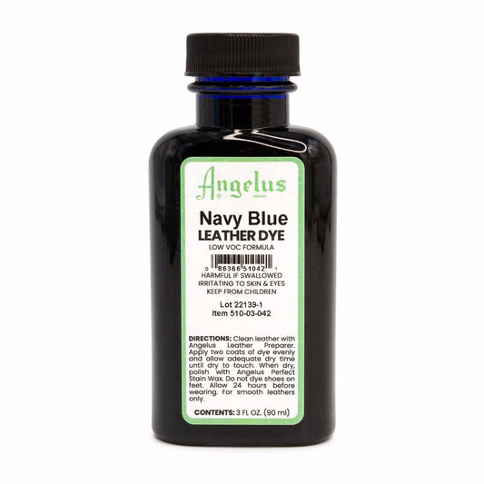 Angelus Navy Blue Low VOC Leather Dye 88ml