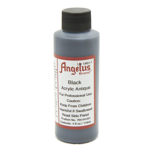 Angelus Acryl Antique Finish Schwarz 118 ml