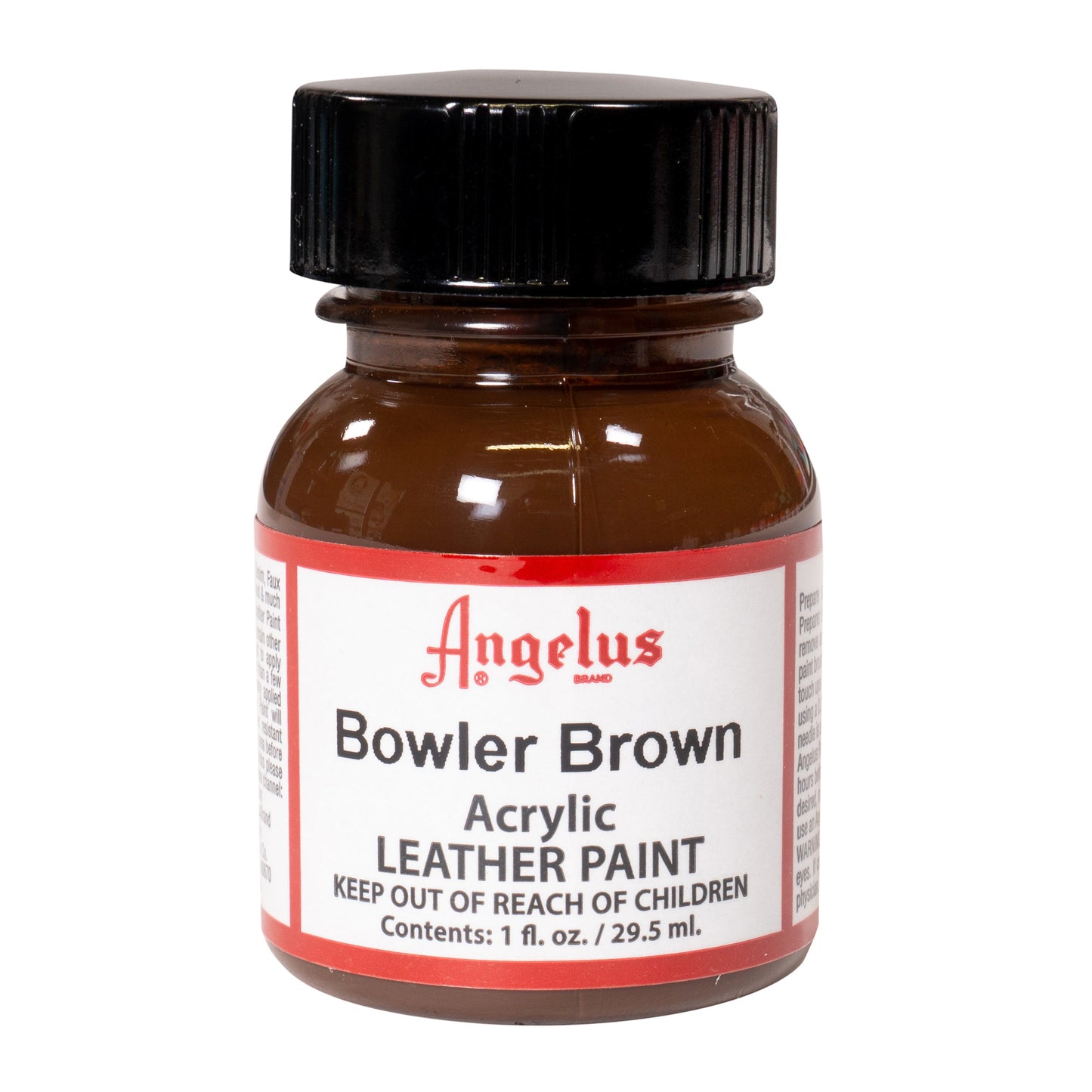Angelus Lederfarbe Bowler Brown 