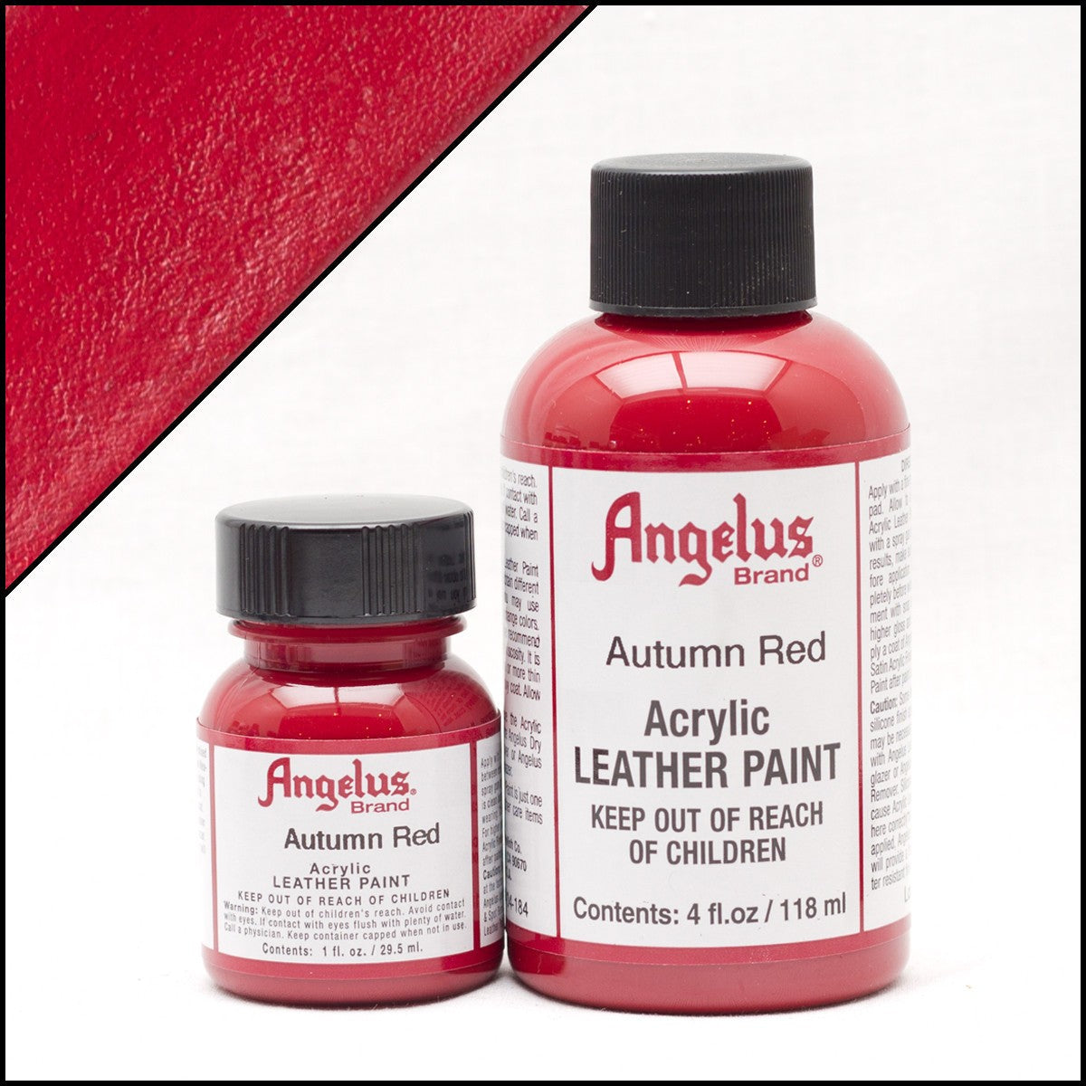 Angelus Lederfarbe Herbst Rot 