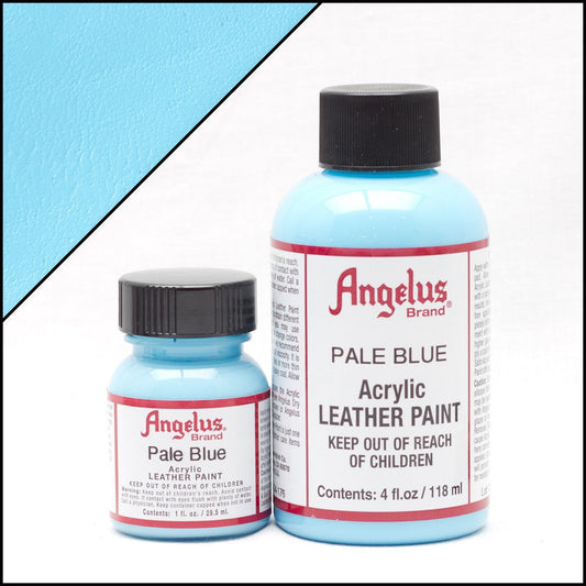 Angelus Lederfarbe Pastell Blau 