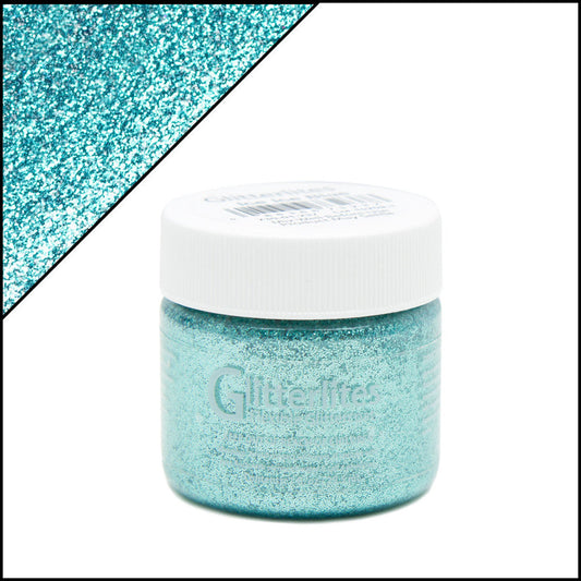 Angelus Glitzer Eisblau 