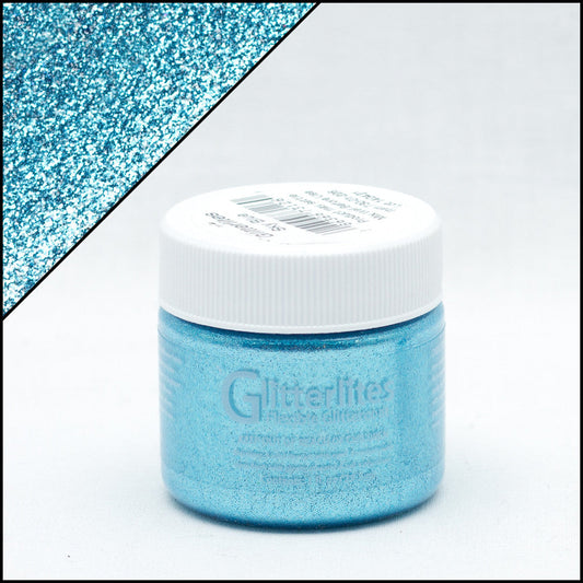 Angelus Glitzer Himmelblau 